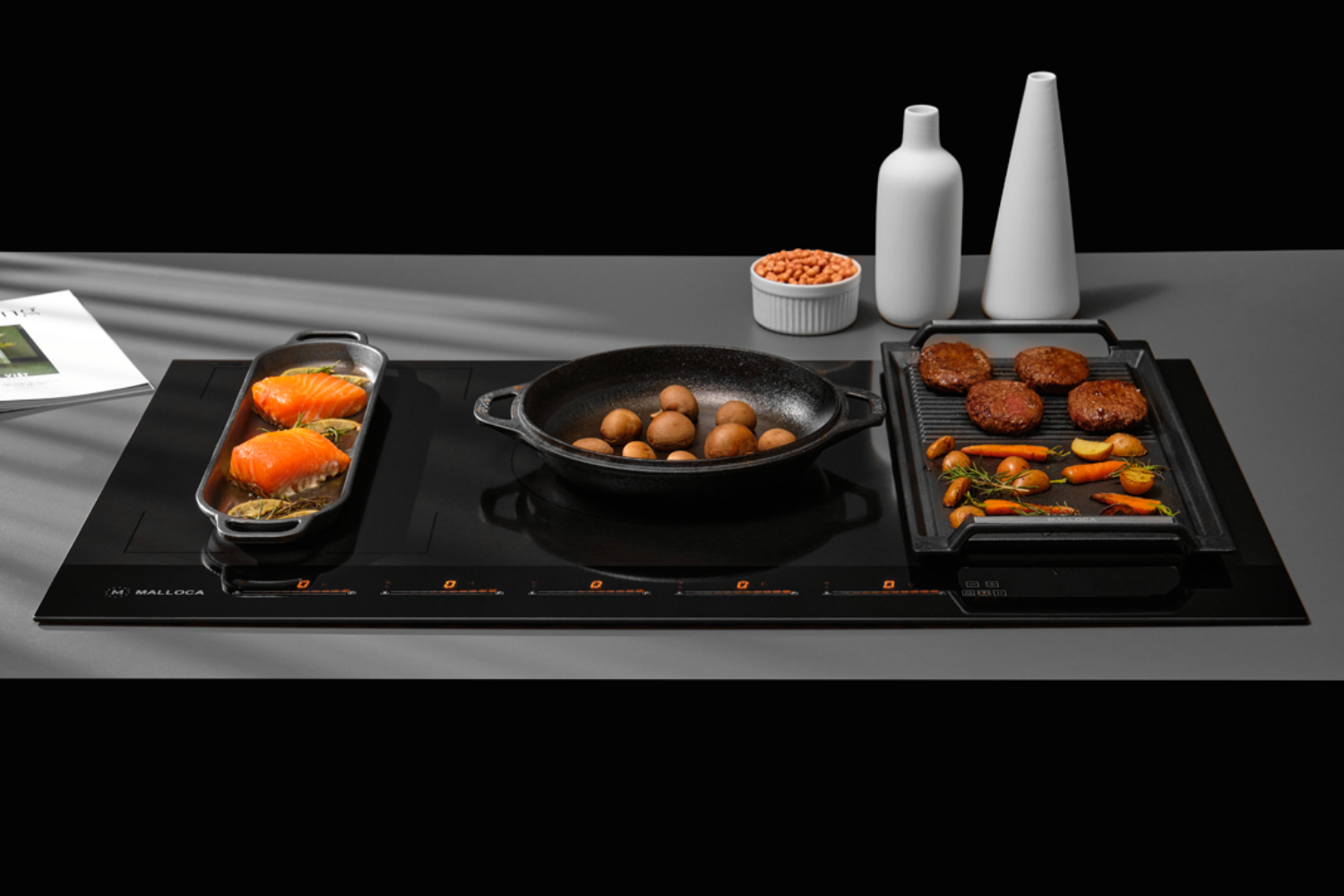 Bếp từ Malloca Skylux MH-885 sử dụng mặt kính EuroKera (Pháp)