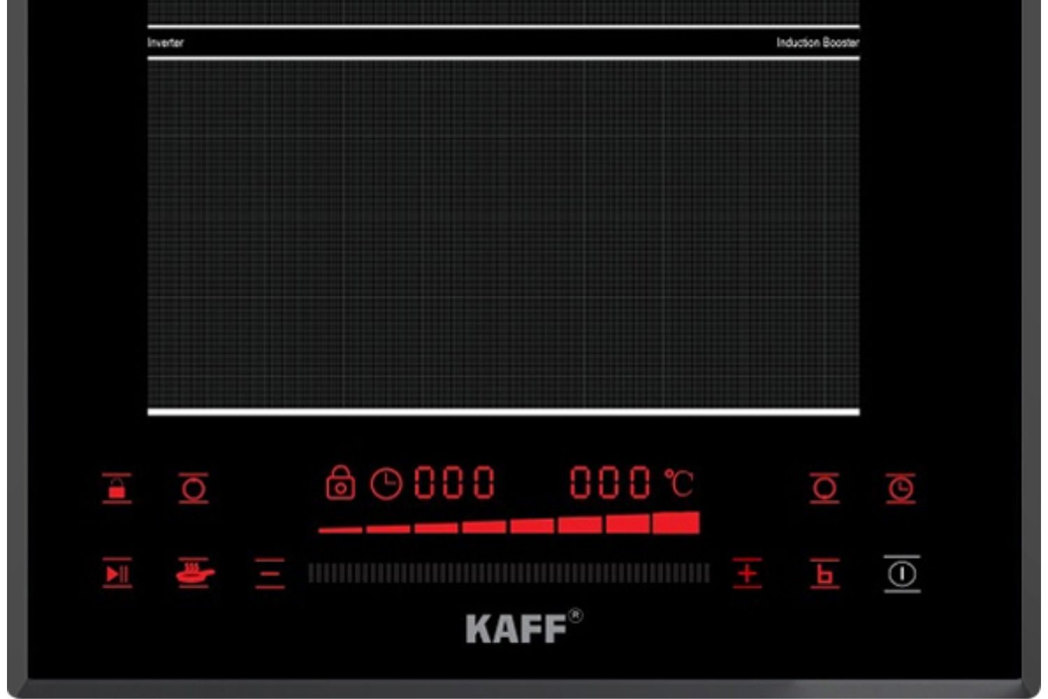 Bếp từ KAFF KF-H33DIS được trang bị bảng điều khiển cảm ứng hiện đại