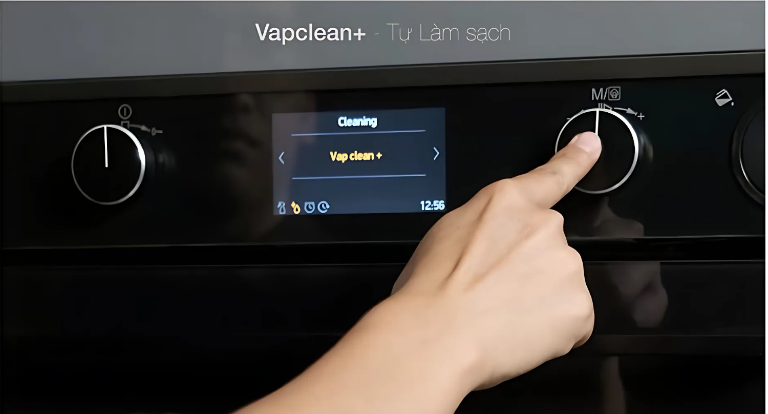 Malloca mang đến sự linh hoạt trong thao tác nấu nướng với nhiều tùy chọn giao diện điều khiển
