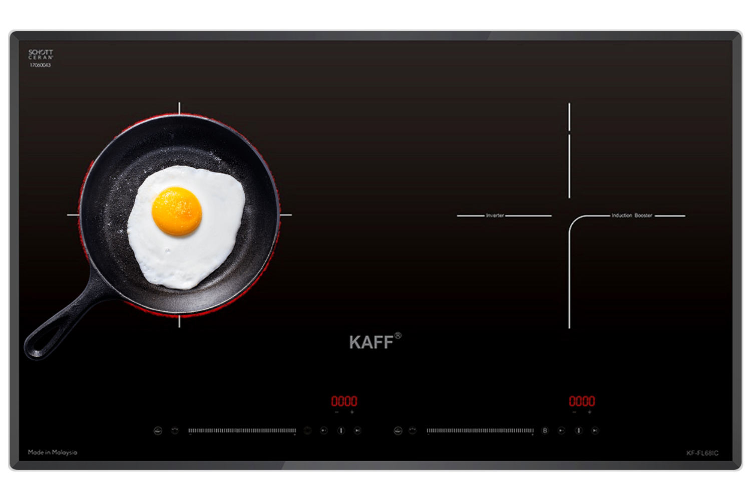 KAFF KF-FL68IC giải pháp nấu nhanh và linh hoạt hoàn hảo