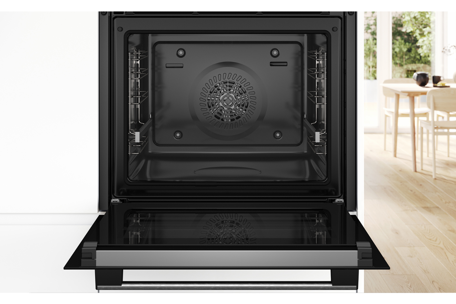 Lò nướng Bosch HQA574ES3 Series 4 có dung tích 71 lít