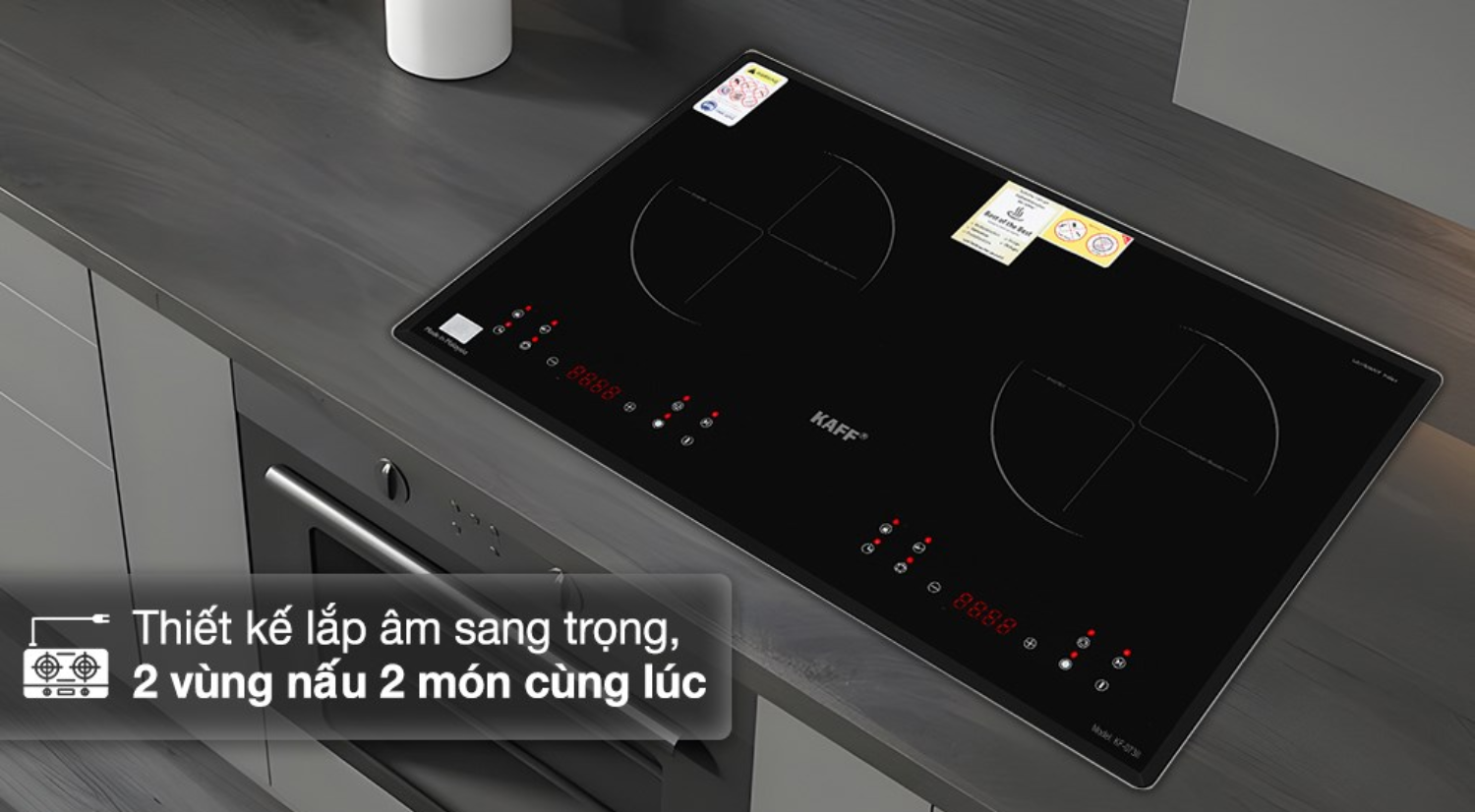 KAFF KF-073II được thiết kế theo phong cách âm tủ