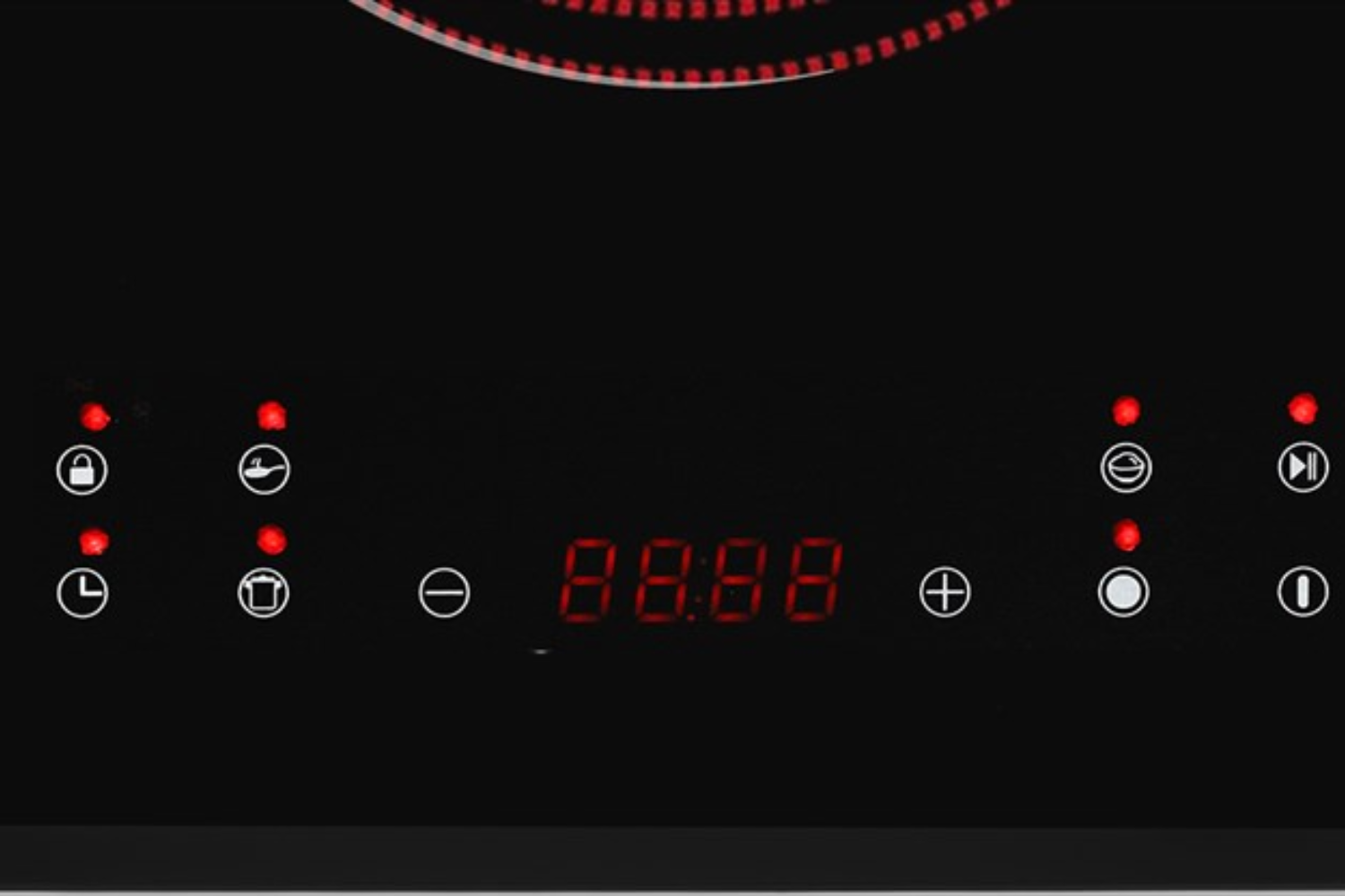 KAFF KF-073CC trang bị hai bảng điều khiển cảm ứng (+/-)