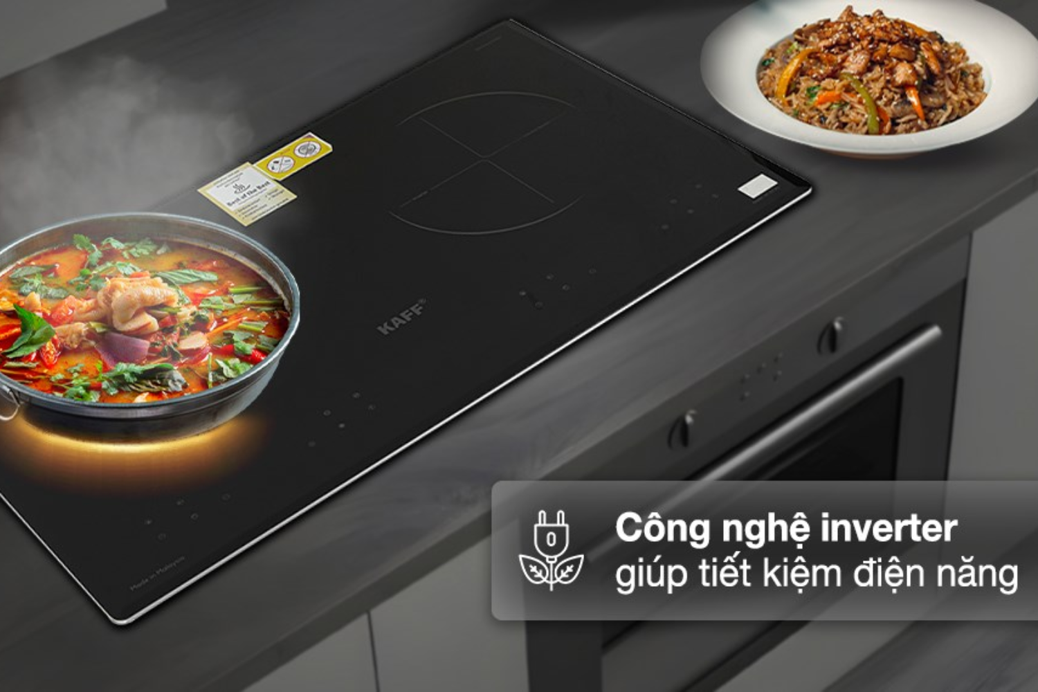 Inverter tối ưu tần số dòng điện, giúp giảm hao phí năng lượng đến 40%