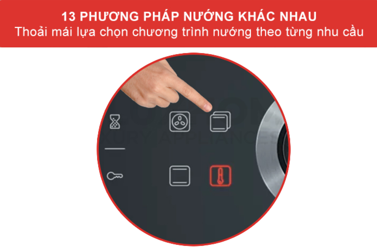 Lò nướng Bosch HBG672BB1&nbsp;được trang bị 13 phương pháp gia nhiệt