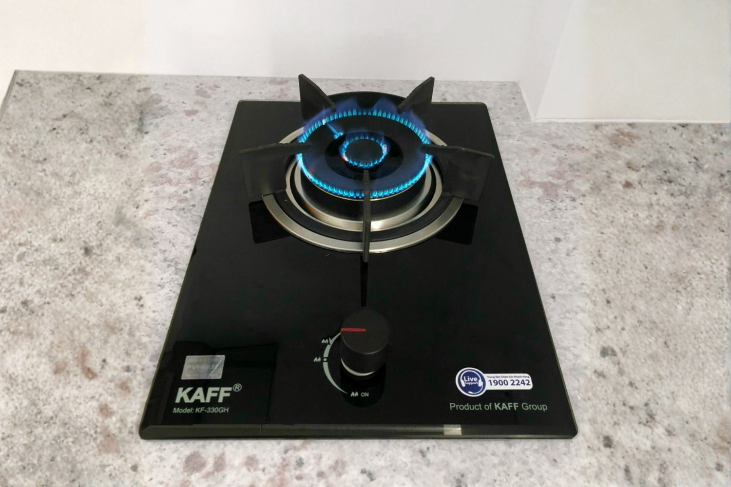 Nút xoay điều khiển của Kaff KF-330GH được thiết kế cầm chắc tay