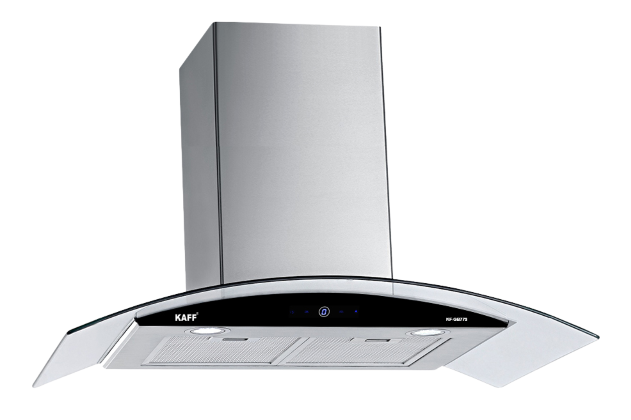Máy Hút Mùi Áp Tường Kính Cong Kaff KF-GB973 | 90cm