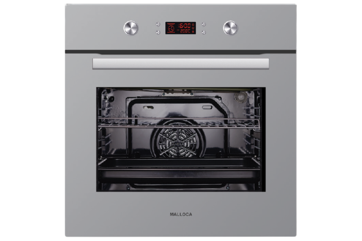 Lò nướng Malloca MOV-659 PGR được trang bị hệ thống điều khiển kết hợp cơ học