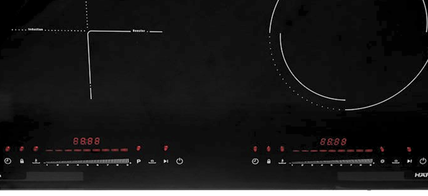 Bếp Hafele HC-H7321B được trang bị bảng điều khiển cảm ứng trượt cao cấp