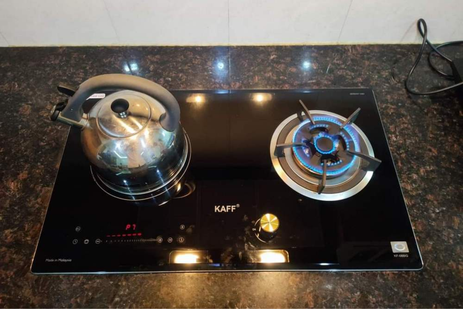 Vùng nấu từ&nbsp;của Bếp từ- gas Kaff KF-088IG&nbsp;tập trung vào tốc độ và hiệu quả