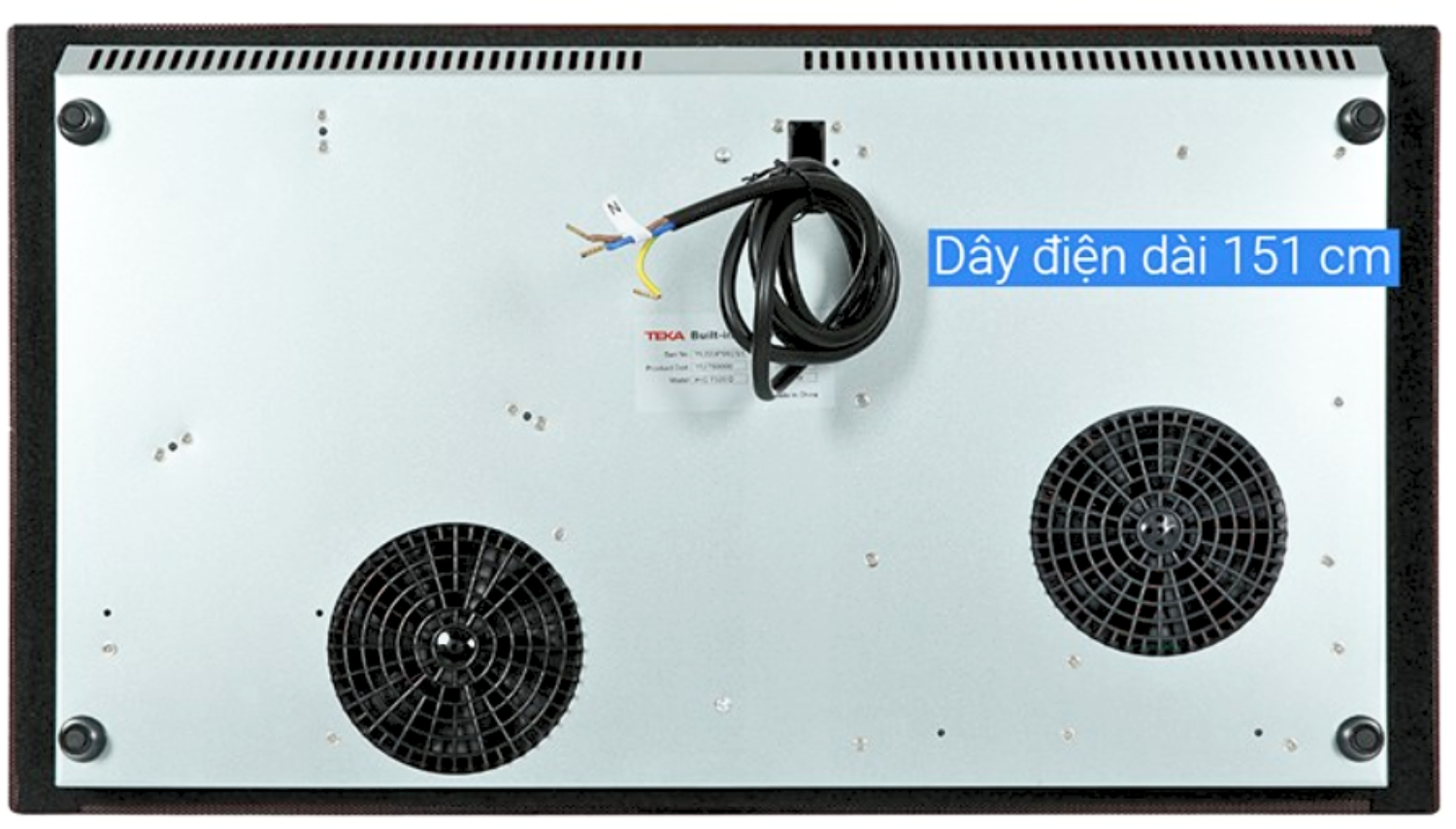 Bếp từ Teka được đảm bảo độ bền nhờ sử dụng linh kiện cốt lõi từ các nhà sản xuất uy tín