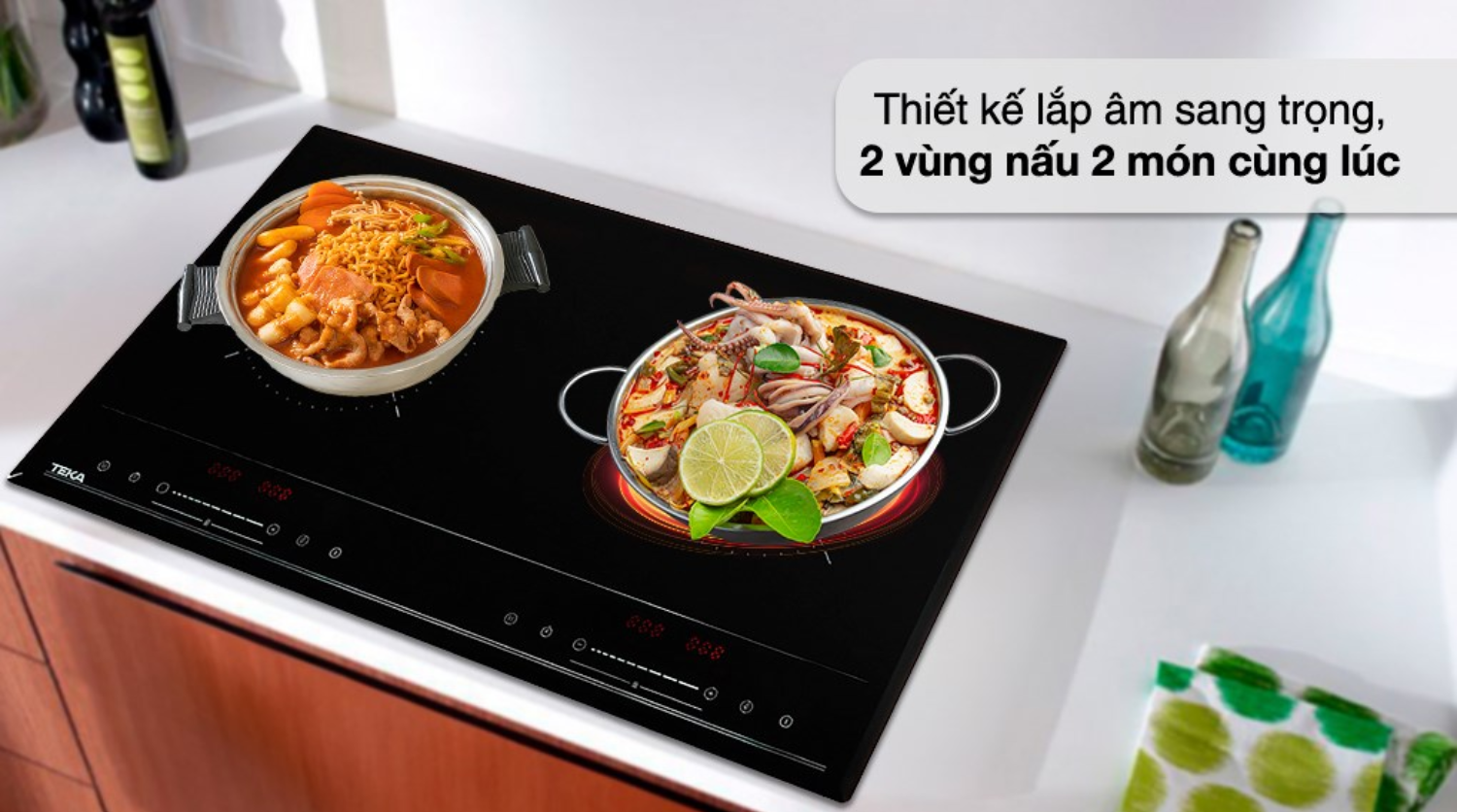 Thiết kế là một trong những yếu tố cạnh tranh hàng đầu của bếp từ Teka