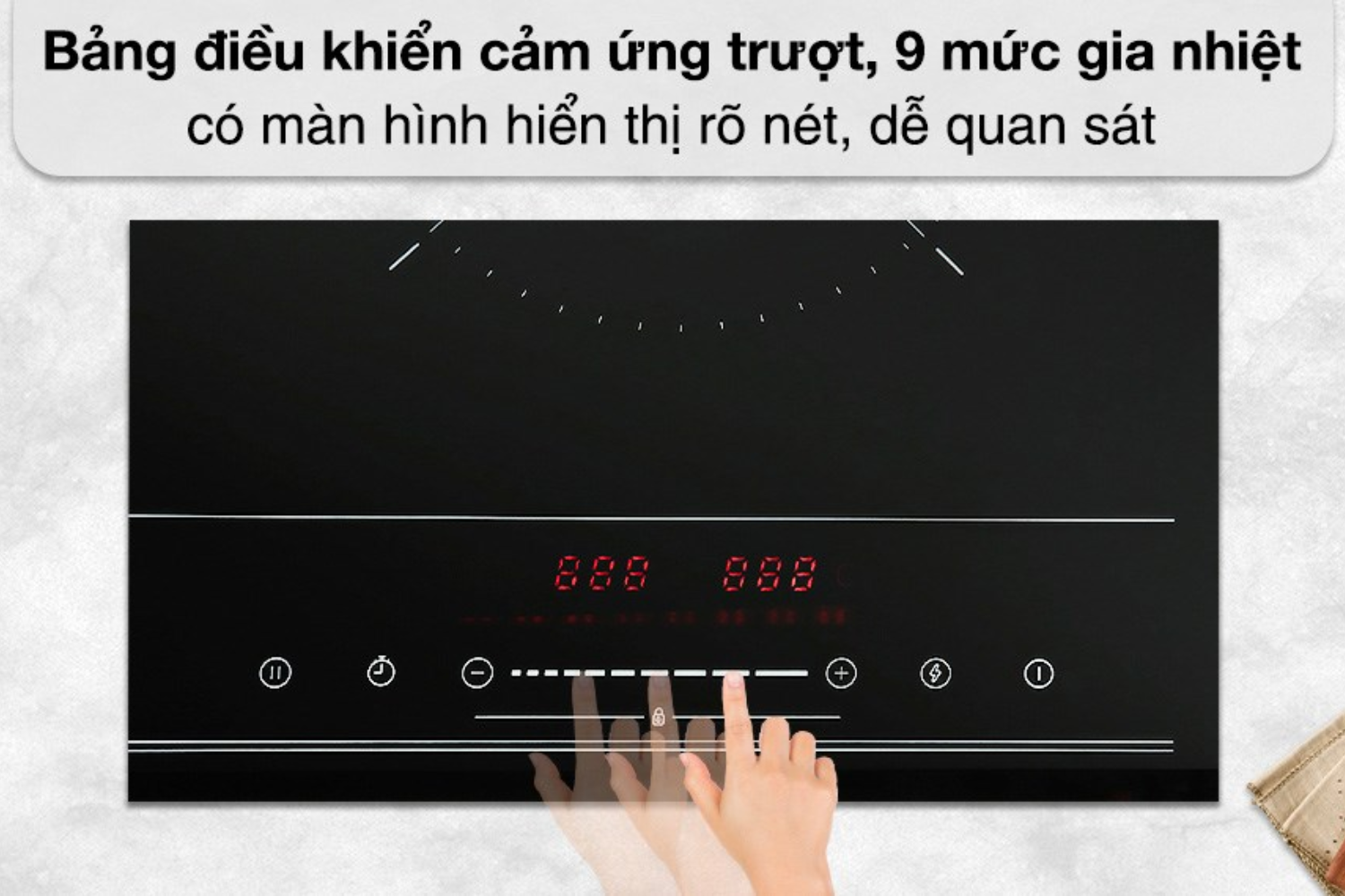 Teka trang bị cho nhiều model bếp từ cao cấp các công nghệ điều khiển độc quyền