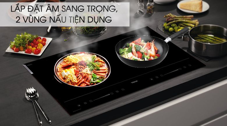 Bếp hồng ngoại Teka không kén nồi nấu, thuận tiện khi sử dụng