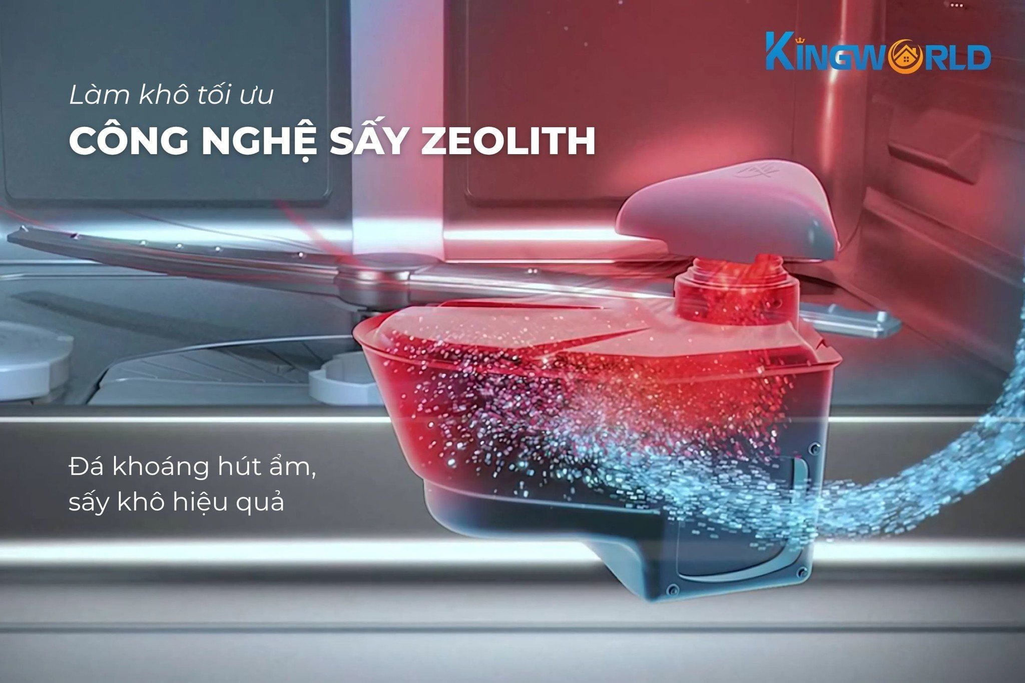 Công nghệ sấy độc quyền Zeolith bằng đá khoáng