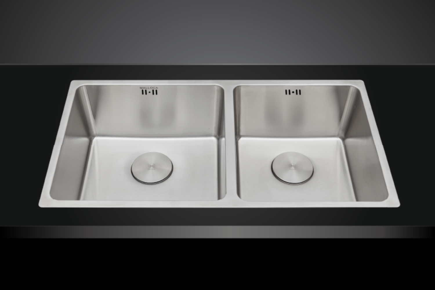 Chậu Inox 304 Malloca MS 6081 với thiết kế 2 hố riêng biệt, nâng cao trải nghiệm nấu nướng