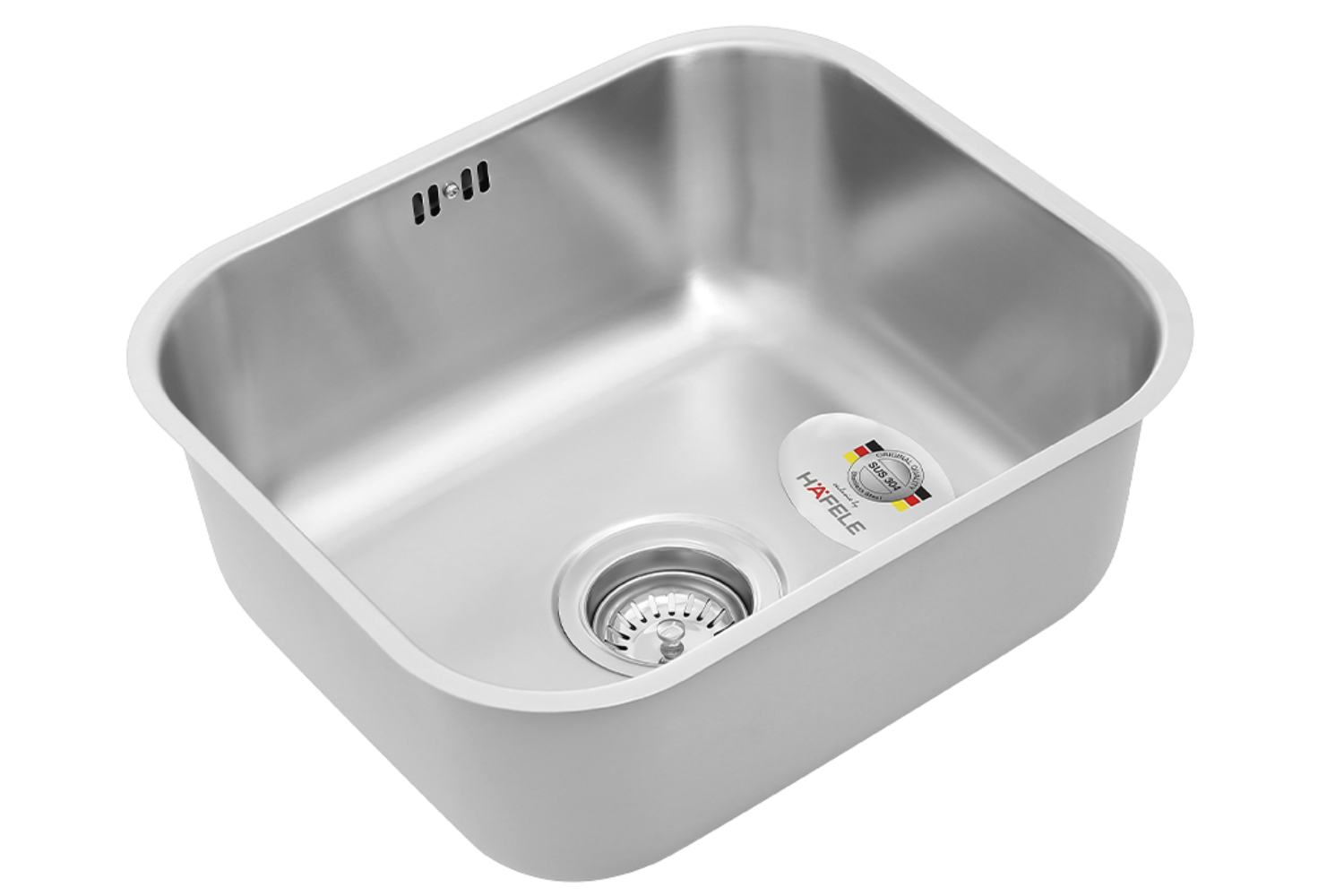 Chậu rửa chén Hafele HS20-SSN1R50 được chế tác từ chất liệu bền bĩ