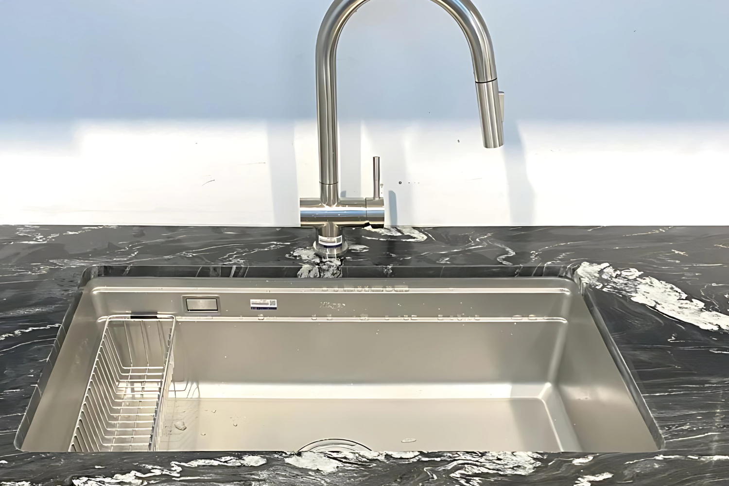 Chậu rửa bát âm bàn 1 hố lớn