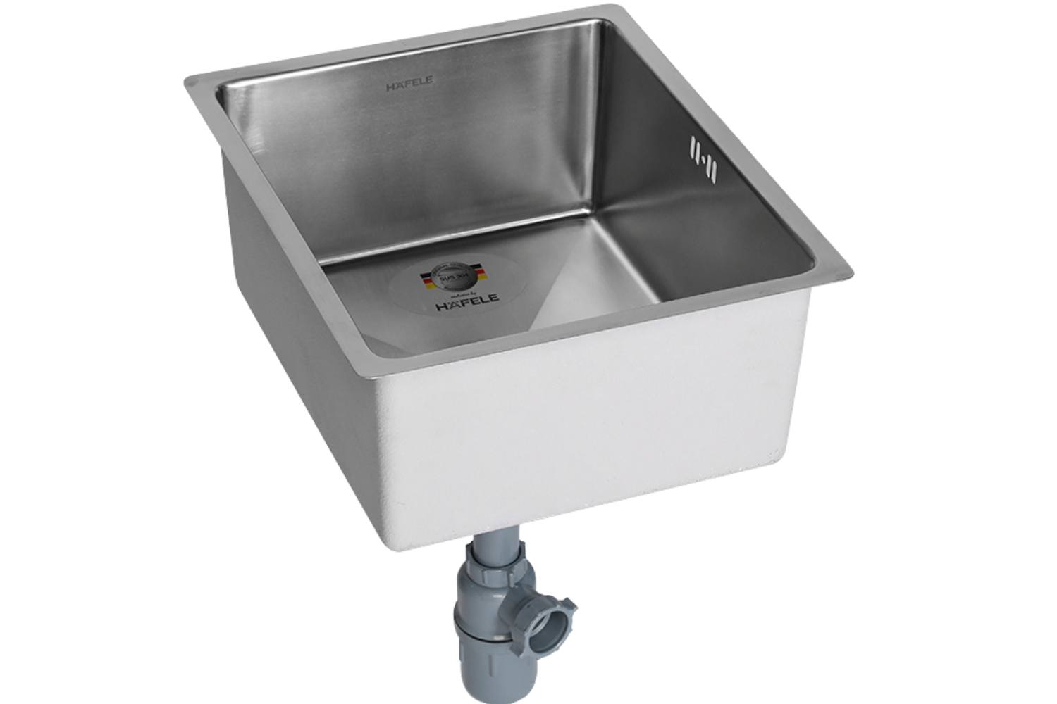 Chậu rửa Hafele HS20-SSN1S50 được chế tạo từ thép không gỉ bền bĩ