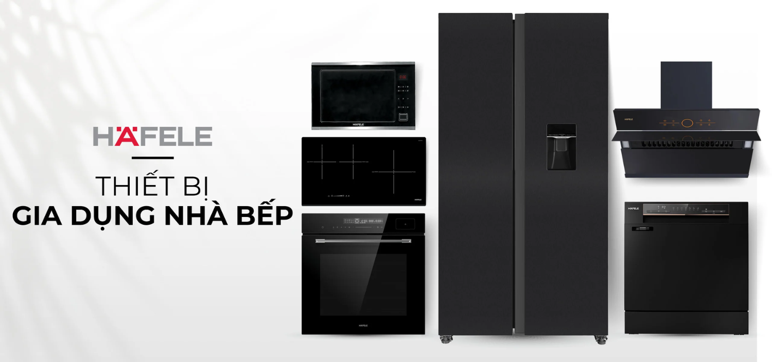 Hafele cung cấp đa dạng các sản phẩm chất lượng cao, từ phụ kiện nội thất đến thiết bị gia dụng thông minh