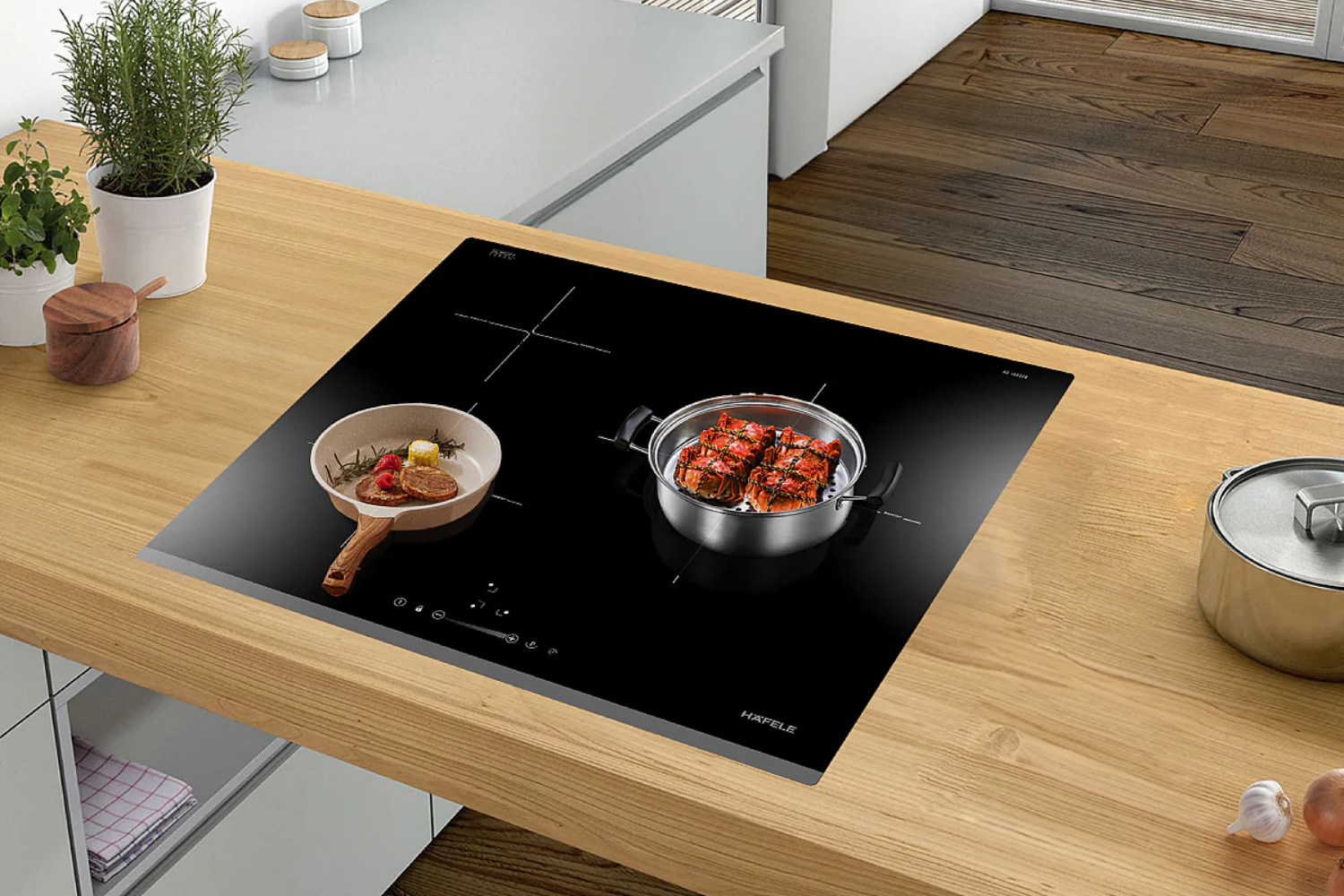 Số vùng nấu quyết định khả năng nấu nhiều món cùng lúc