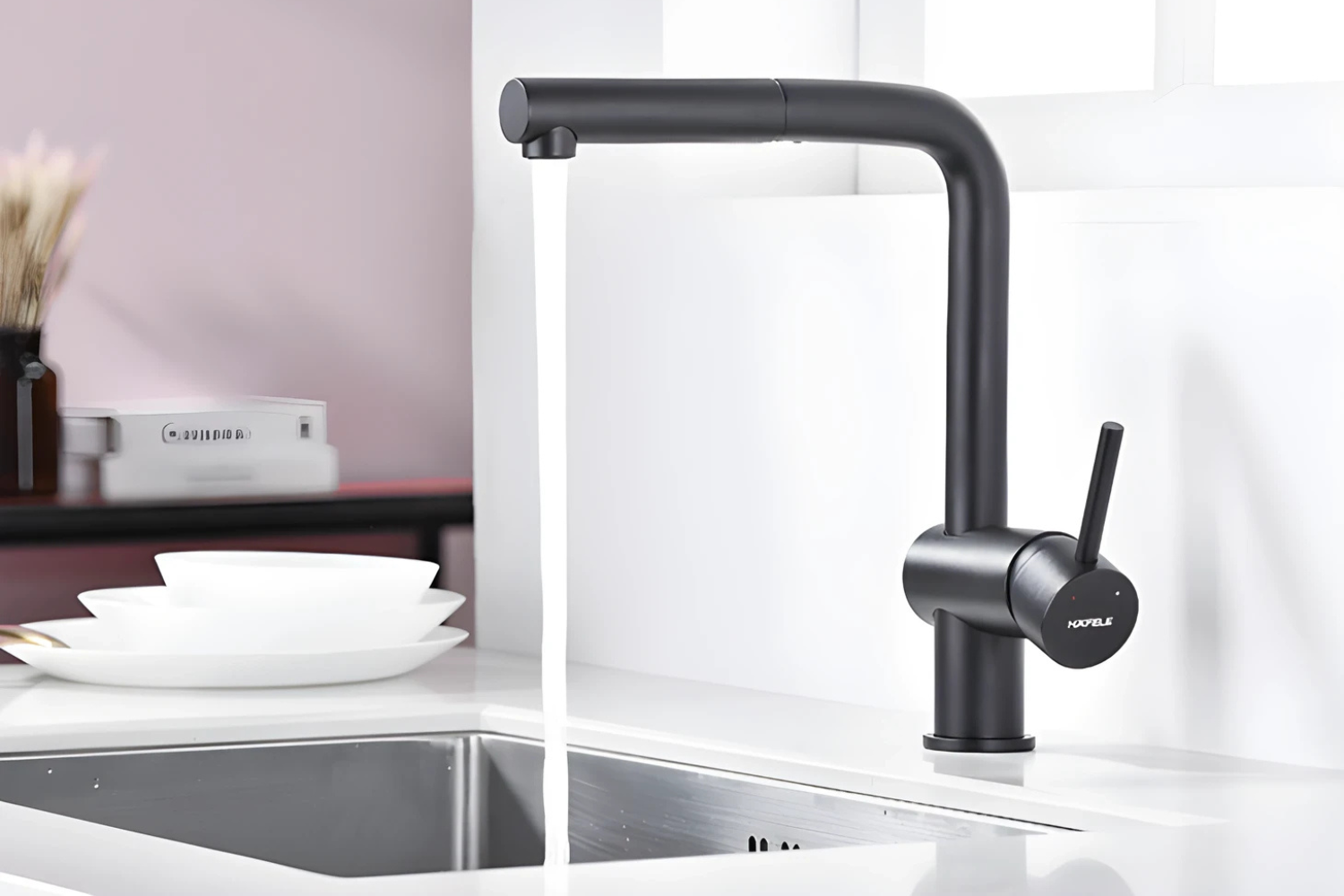 Vòi rửa chén đồng thau Häfele cao cấp, thiết kế chuẩn châu Âu với nhiều tính năng tiện ích