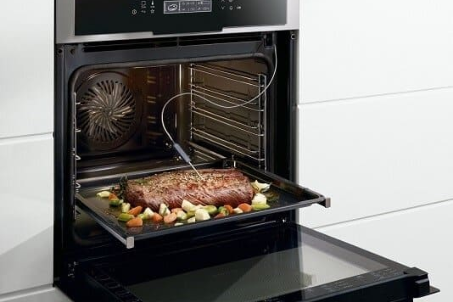 Đầu dò nhiệt gắn trực tiếp vào thực phẩm (Meat probe / Food sensor) đo nhiệt độ bên trong thịt/cá