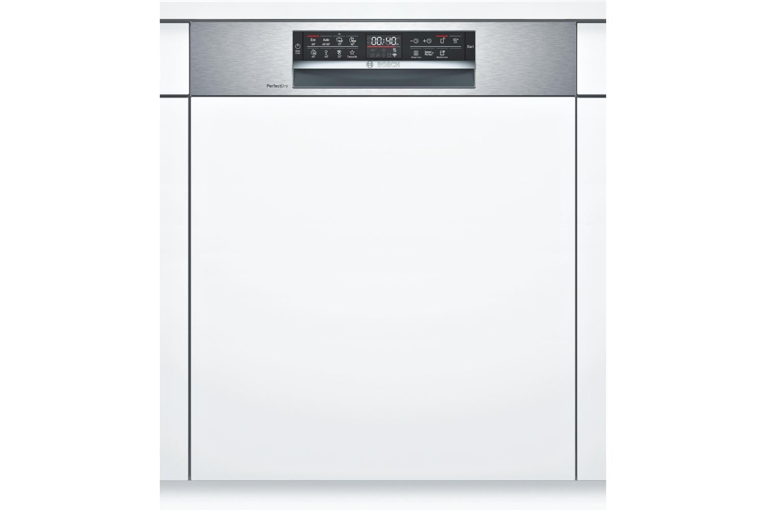 Máy rửa bát Bosch SMI6ZDS49E Serie 6 được thiết kế lắp âm bán phần