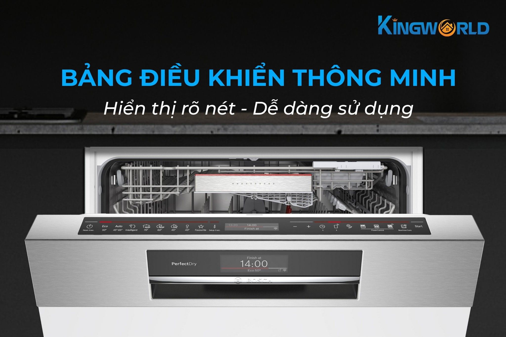 Trang bị 2 màn hình điện tử, hiện đại, cao cấp