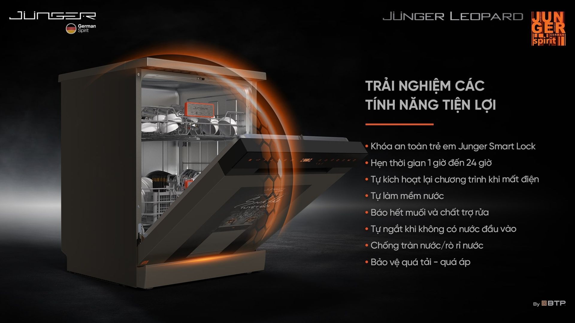 Tính năng tiện lợi, an toàn và thông minh hỗ trọ người dùng