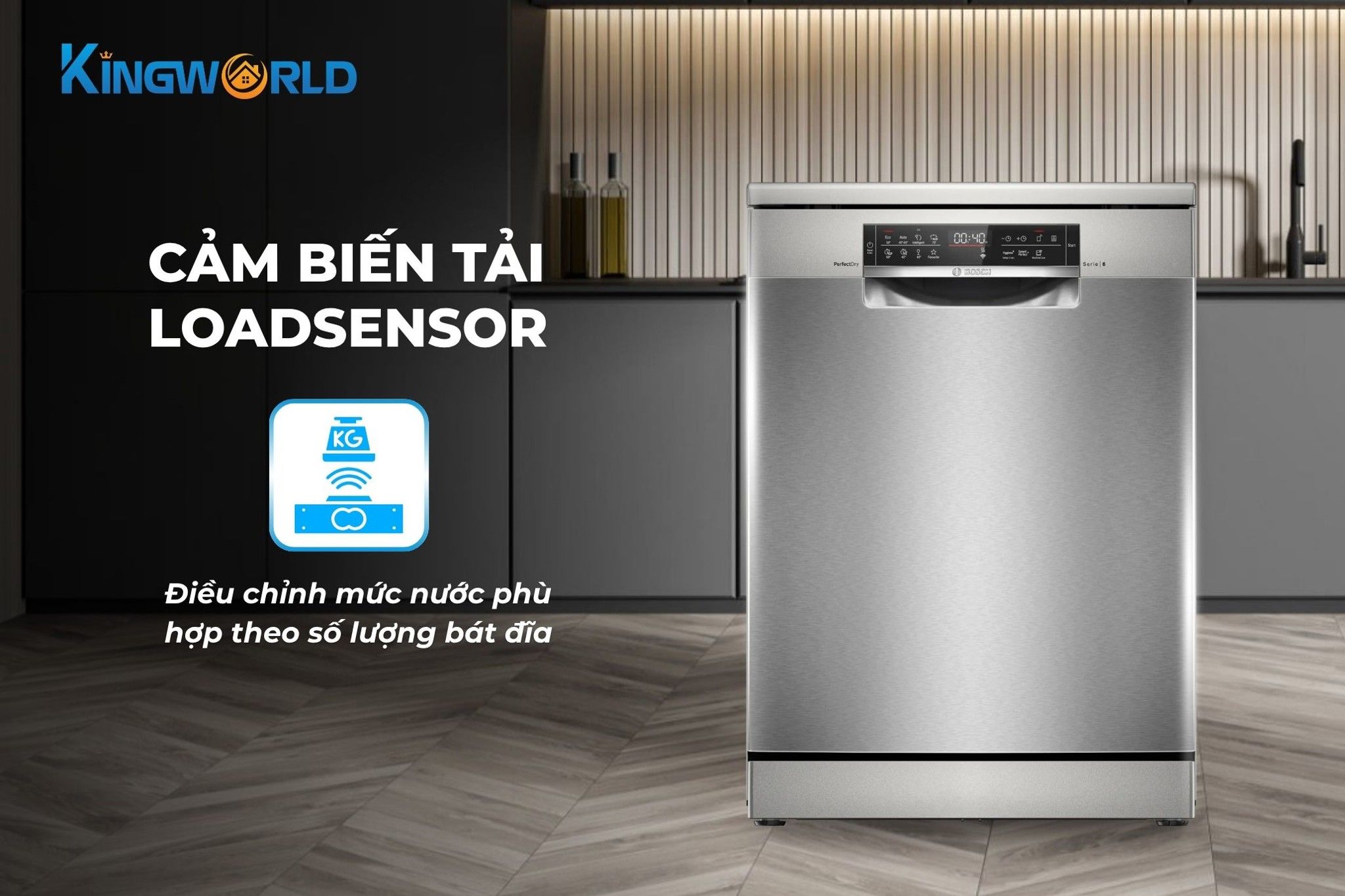 Tích hợp cảm biến tải LoadSensor nhận diện tự động