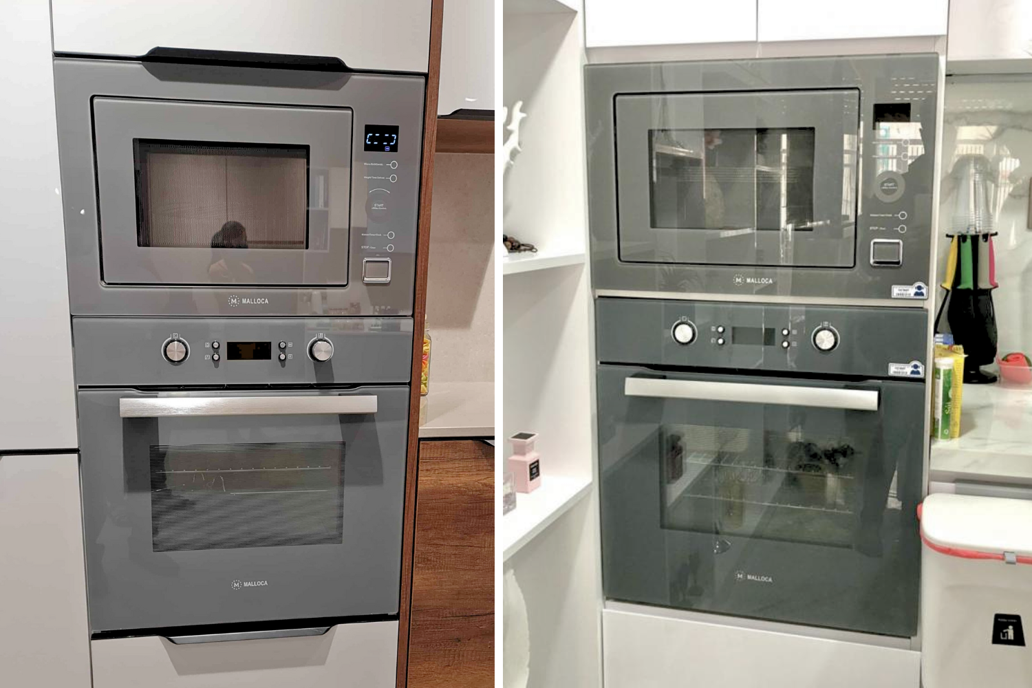 Lò nướng Malloca MOV-659 PGR mang đến sự liền mạch và tinh tế tuyệt đối