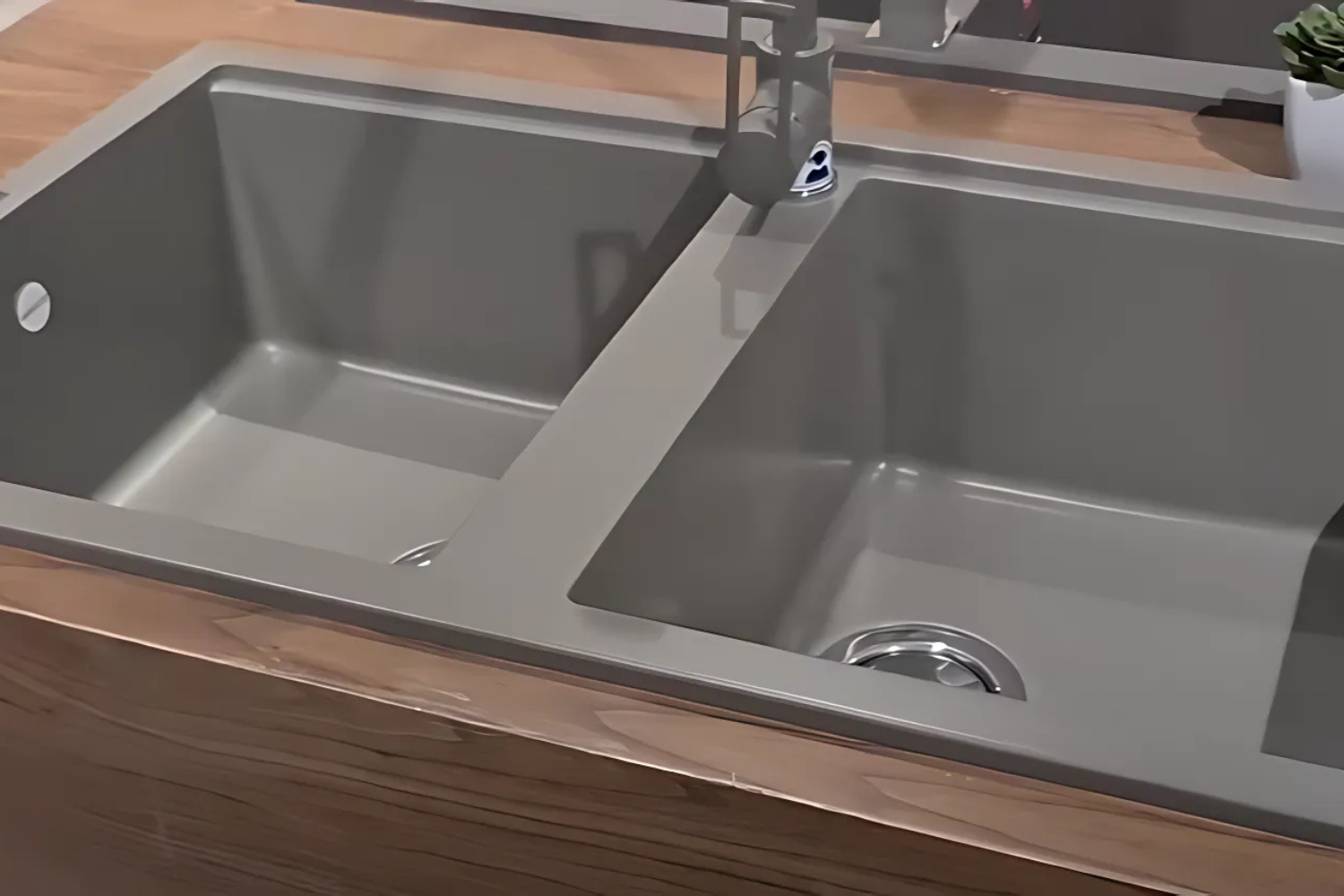 Chậu đá Malloca TITANUM K-45073 thiết kế độ sâu lòng chậu lý tưởng chống văng nước