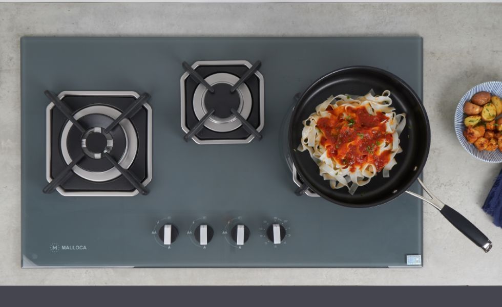 Bếp gas âm thương hiệu Malloca đa dạng mẫu mã và màu sắc để bạn lựa chọn