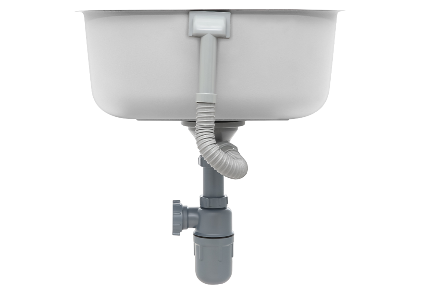 Hafele HS20-SSN1R50 trang bị bộ Siphon chất lượng cao giúp giảm thoát nước nhanh chóng