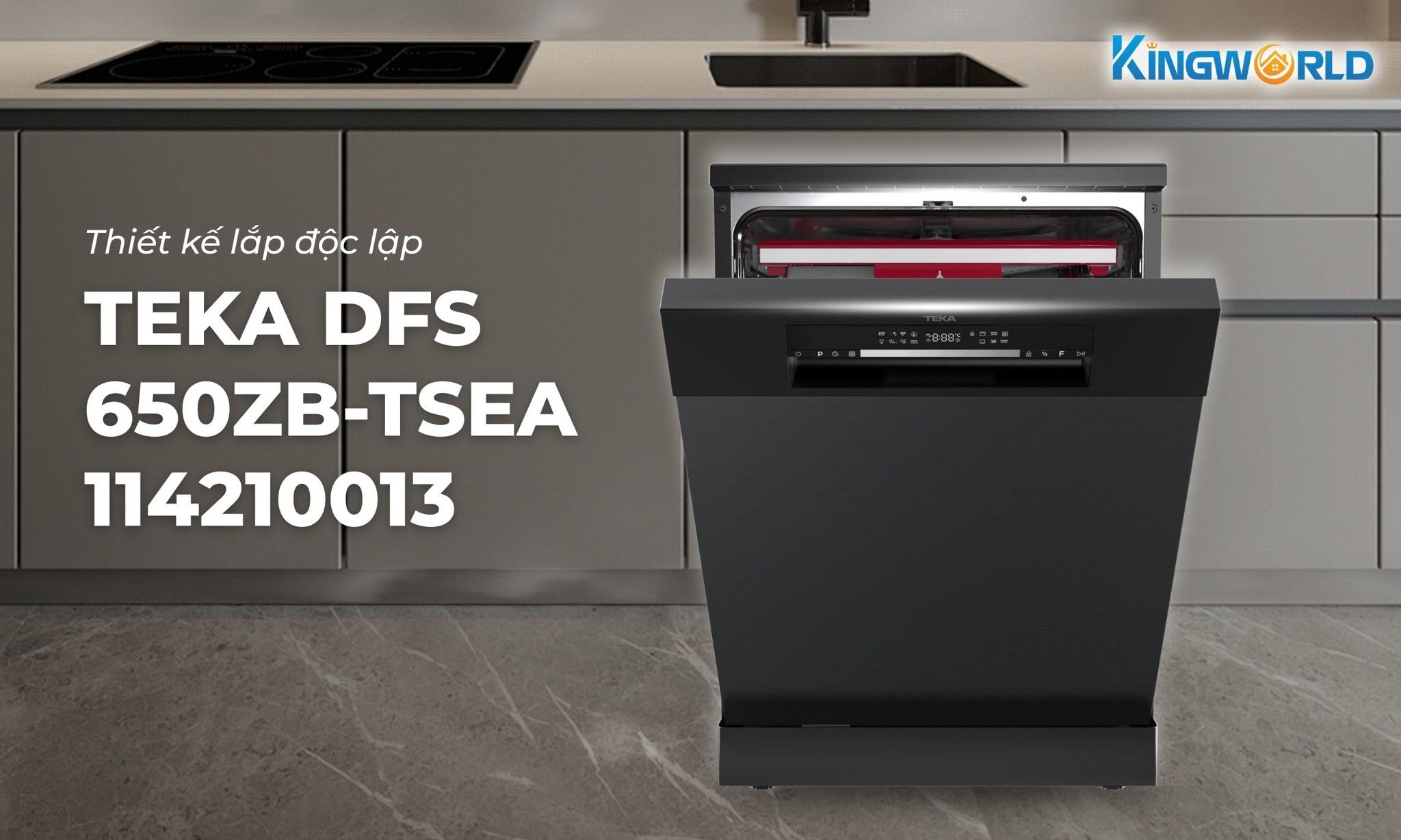 Thiết kế độc lập linh hoạt lắp đặt ở nhiều không gian khác nhau