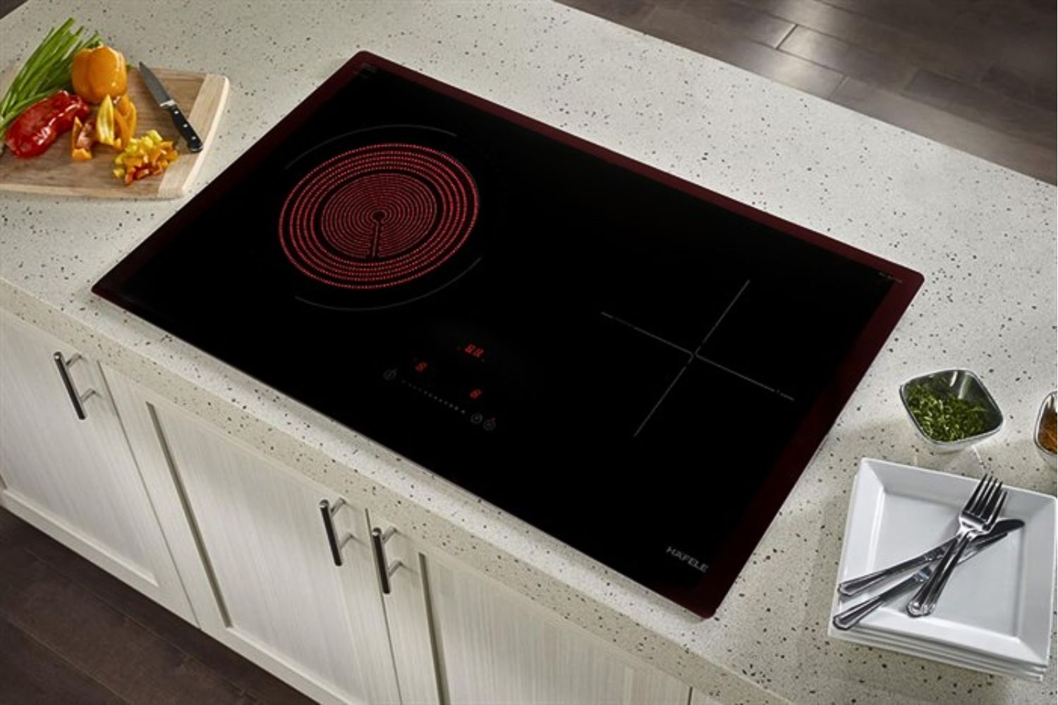 Bếp đôi Hafele HC-M772D thuộc dạng bếp tích hợp