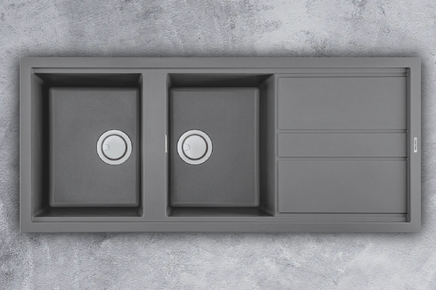 Thiết kế tinh tế, sang trọng của chậu rửa Malloca&nbsp;Titanium K-50073