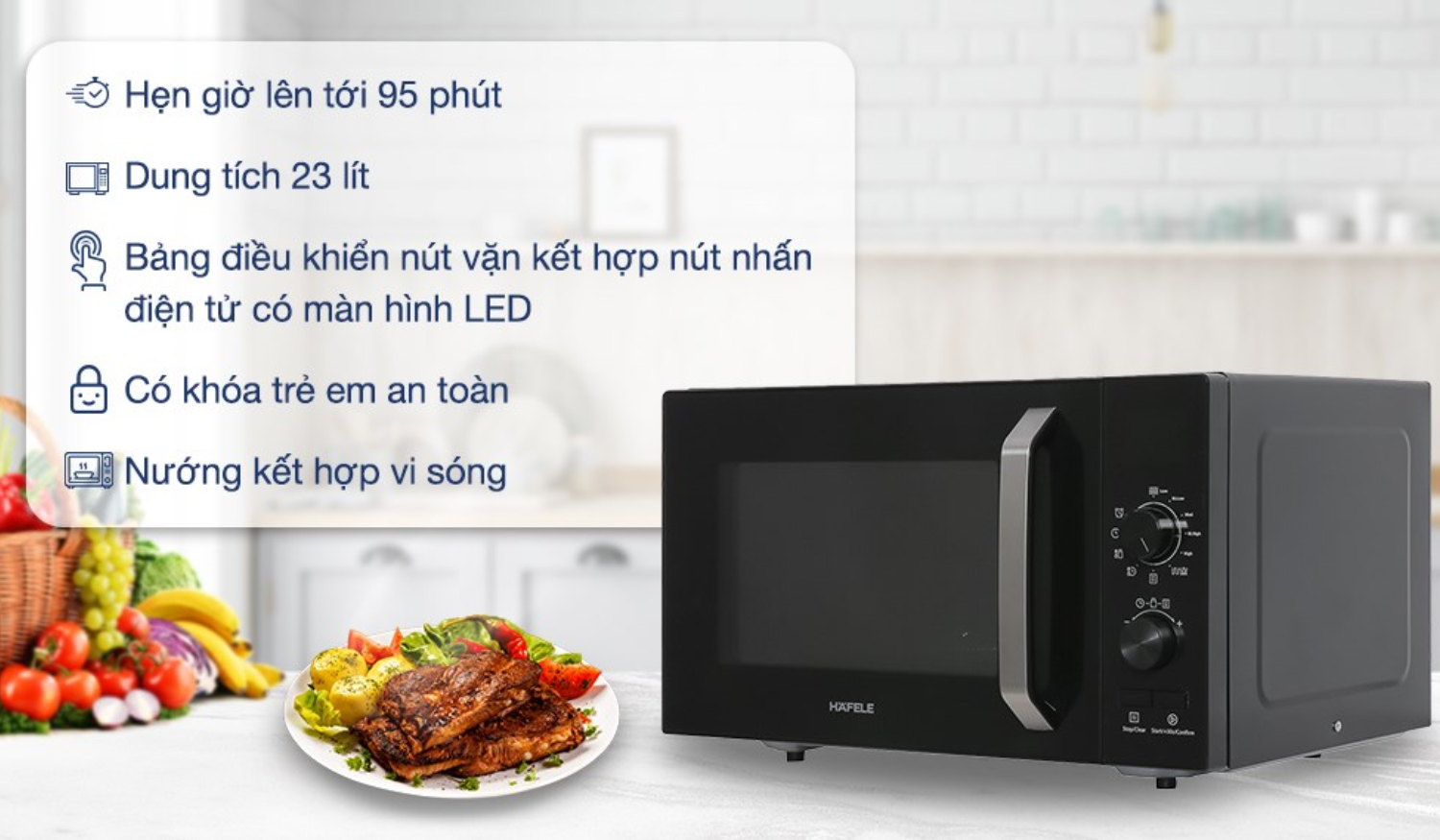 Hafele hướng tới sự tiện dụng, thẩm mỹ cao và đa dạng mẫu mã