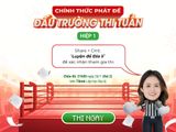 Đề thi thử Lớp Học Địa Lý cô Mai Anh - Đấu trường thi tuần (Hiệp 01)