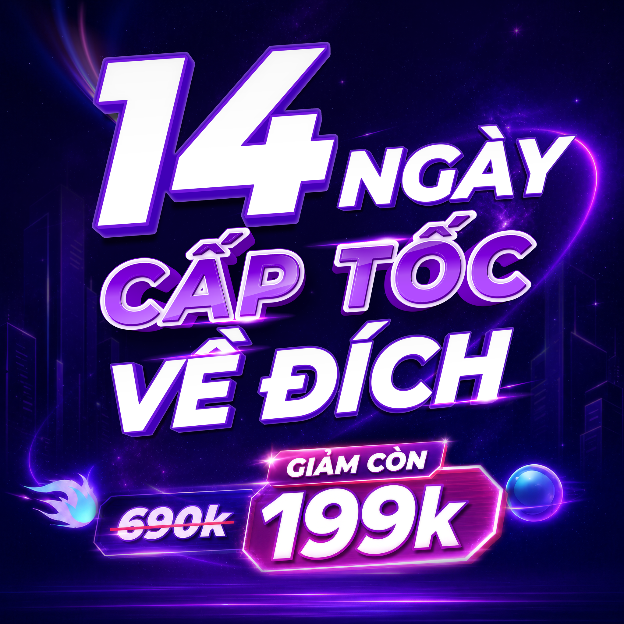 Lộ trình 14 NGÀY CẤP TỐC VỀ ĐÍCH