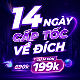 Lộ trình 14 NGÀY CẤP TỐC VỀ ĐÍCH