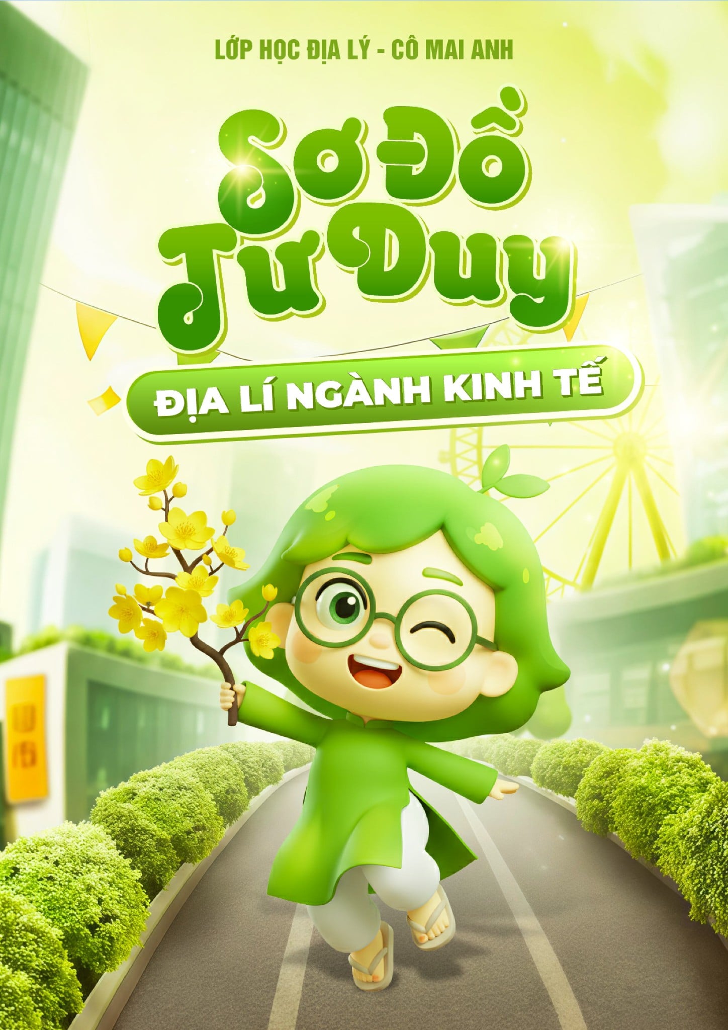 FULL BỘ SƠ ĐỒ TƯ DUY - ĐỊA LÍ NGÀNH KINH TẾ - Lớp Học Địa Lý cô Mai Anh