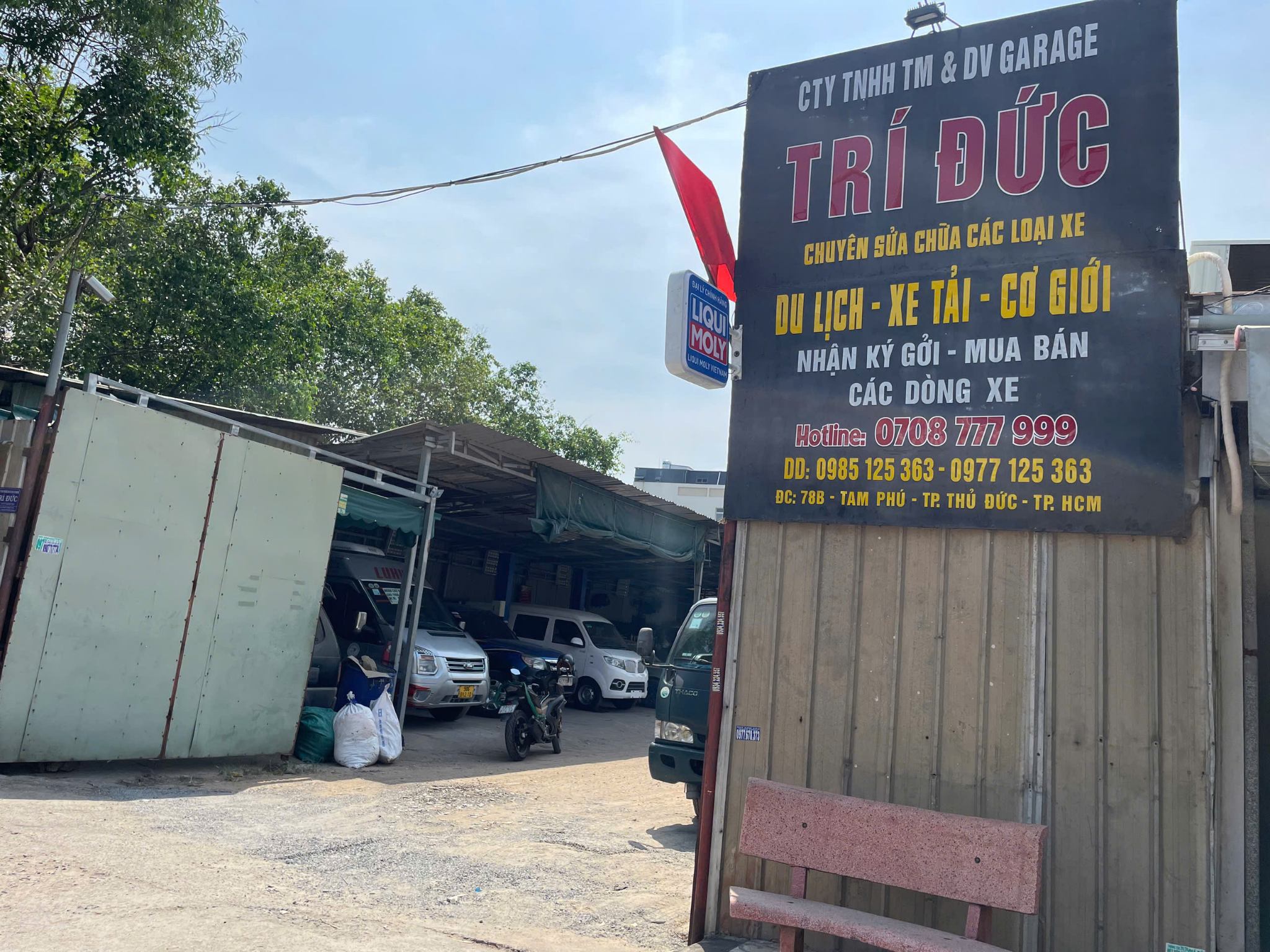 GARAGE Ô TÔ TRÍ ĐỨC