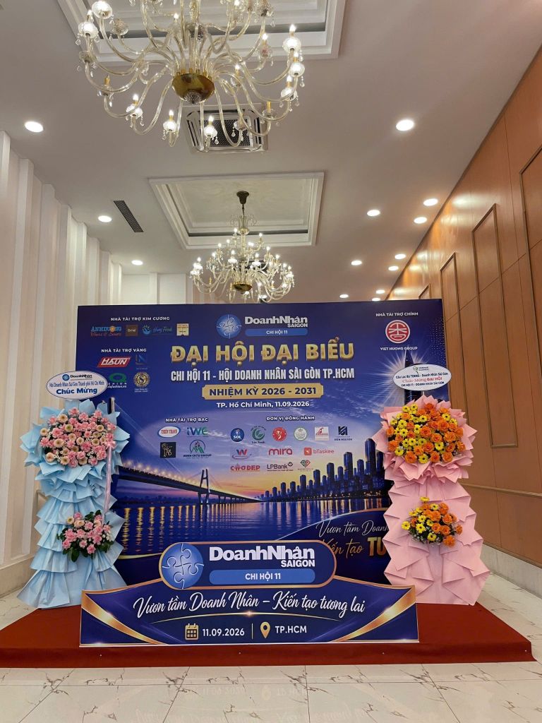 THẢO DƯỢC ÁNH DƯƠNG ĐỒNG HÀNH CÙNG ĐẠI HỘI CHI HỘI 11 - HỘI DOANH NHÂN SÀI GÒN
