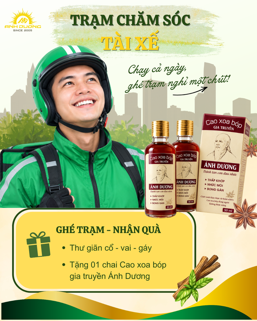 TẠM GÁC LẠI NỖI LO TAY LÁI – GHÉ ÁNH DƯƠNG NGHỈ CHÂN MỘT CHÚT, BÁC TÀI ƠI!
