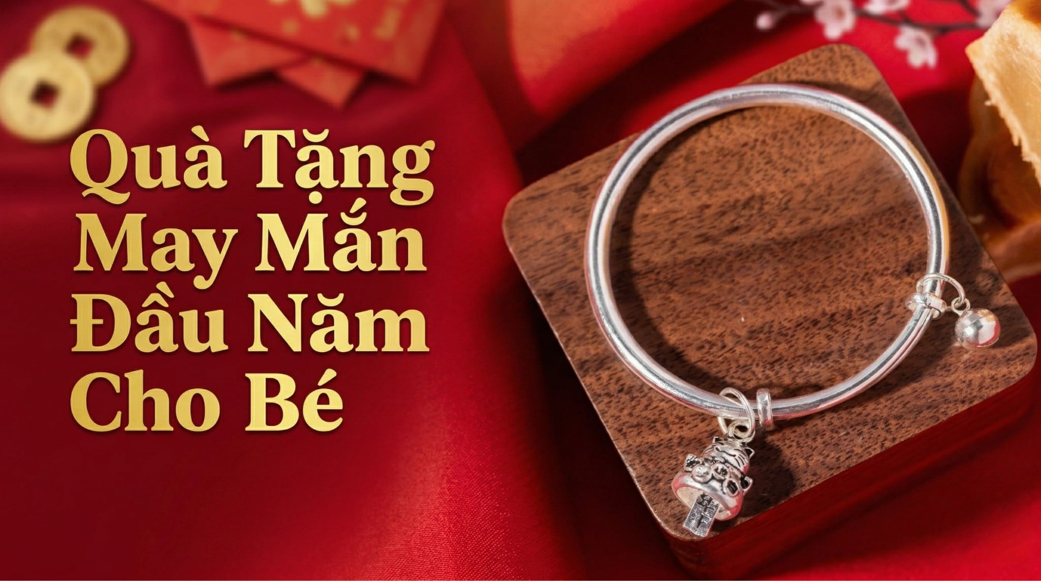 Quà Tặng May Mắn Đầu Năm Cho Bé - Gợi Ý Vòng Bạc Kết Hợp Với Charm Con Giáp, Hợp Tuổi