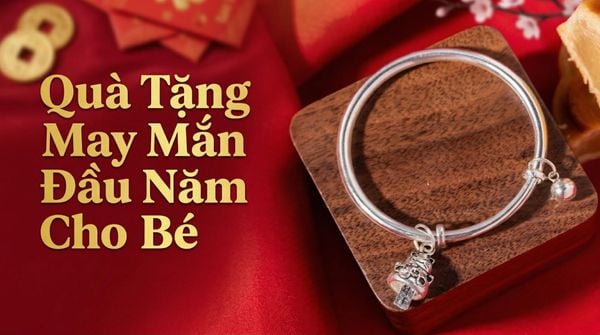 Quà Tặng May Mắn Đầu Năm Cho Bé - Gợi Ý Vòng Bạc Kết Hợp Với Charm Con Giáp, Hợp Tuổi