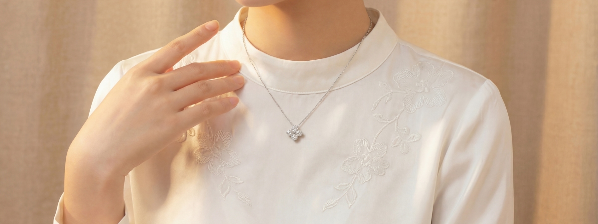 Dây chuyền nữ bạc Việt Nam