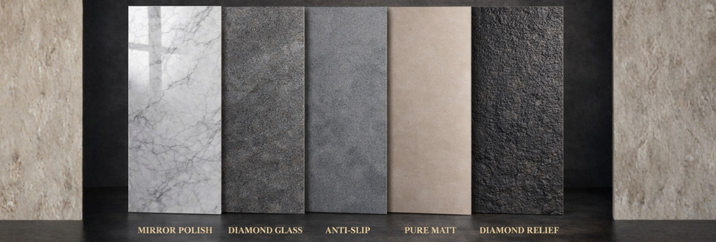 Gạch khổ lớn - Grande Collection by TTC trong thiết kế villa